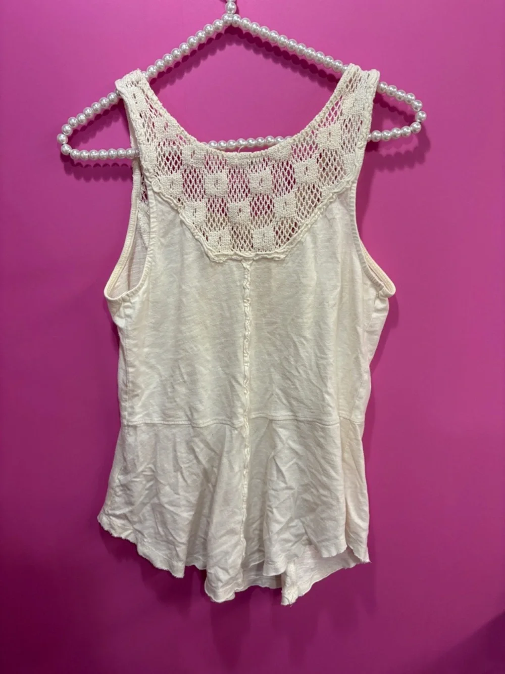 Free People Day Tripper Tank Top White - Picture 3 of 4